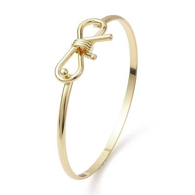 Bowknot Brass Bangles