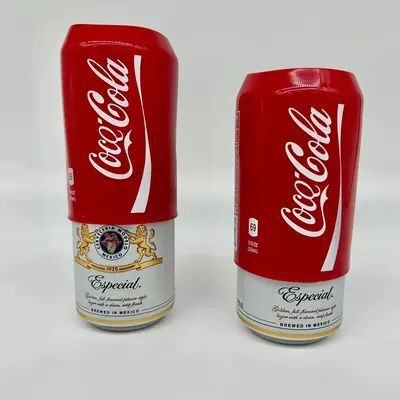 2 pack beer can sleeves.