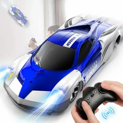 Wall Climbing Car, rechargeable wireless remote control car climbing stunt car remote control wall climbing car remote contro...