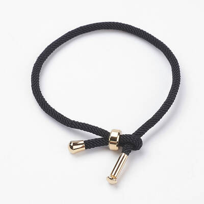 Cotton Twisted Cord Bracelet Making