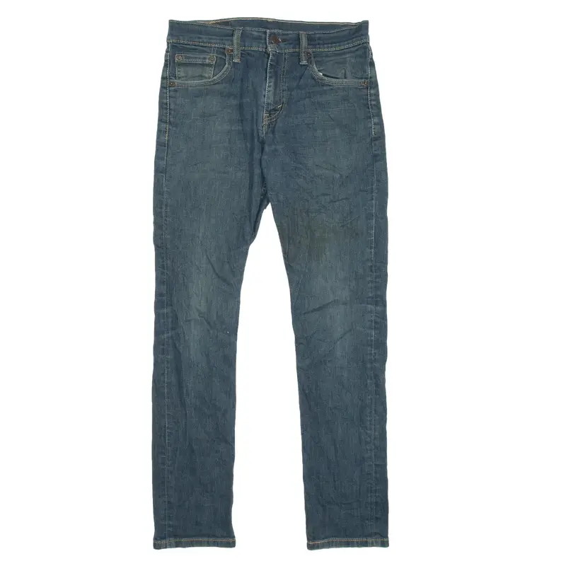 LEVI'S 511 Jeans Blue Denim Skinny Straight Mens W30 L32