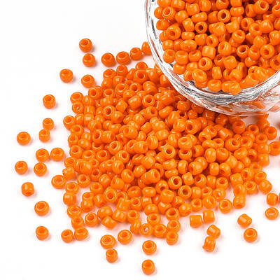 12/0 Opaque Colours Round Glass Seed Beads