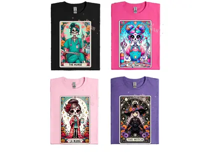 More Tarot Cards Solid Color SHIRT