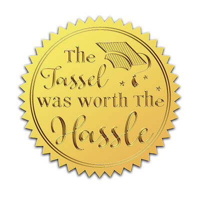 Self Adhesive Gold Foil Embossed Stickers
