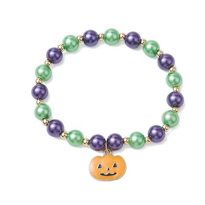 Alloy Enamel Charm Bracelets