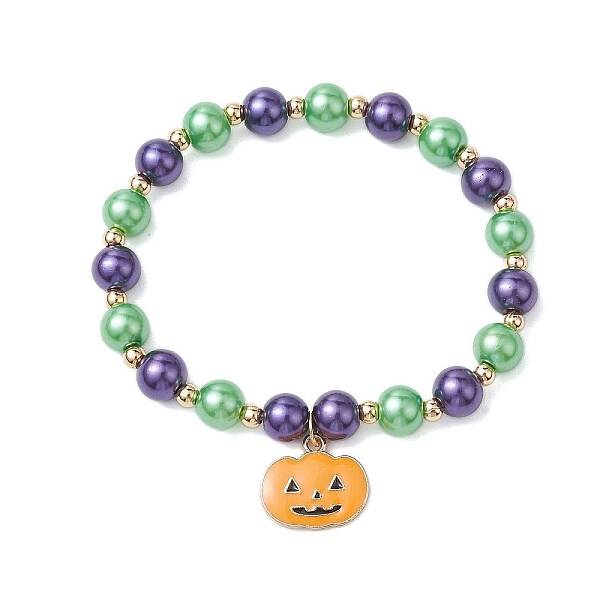Alloy Enamel Charm Bracelets