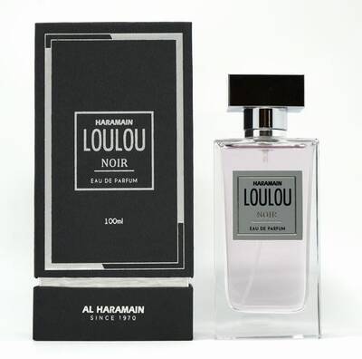 Haramain Loulou Noir Perfume for Women - Eau de Parfum Spray 3.33 oz