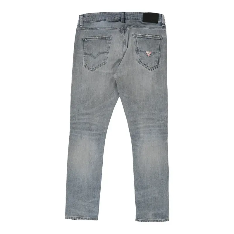 Guess Skinny Jeans - 34W 29L Blue Cotton