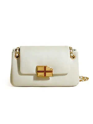 Smting chain mini flap bag with Chocolate Lock