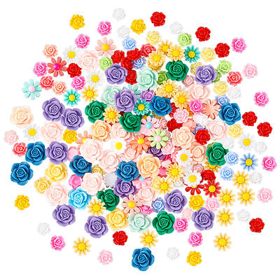 200Pcs Opaque Resin Cabochons