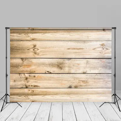 Transverse Stripe Natural Pine Wood Photo Backdrop - Aperturee