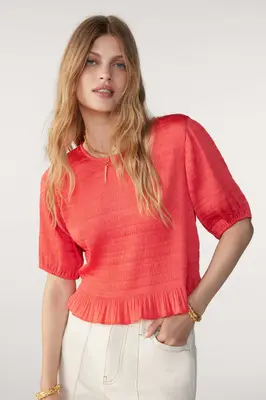 Blouse Kaby Corail | Color: CORAIL | Size: 2-M