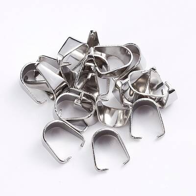 Stainless Steel Snap on Bails