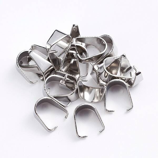 Stainless Steel Snap on Bails