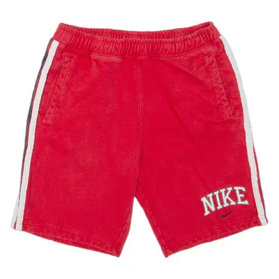 NIKE Mens Casual Shorts Red M W32