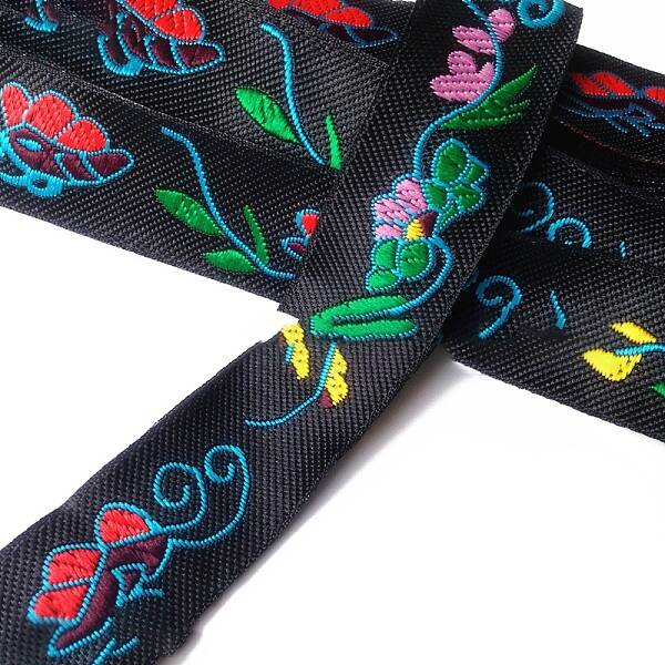 7M Ethnic Style Polyester Jacquard Ribbon