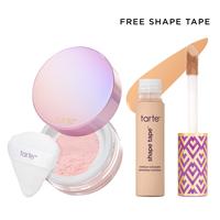 shape & bake shape tape & creaseless powder duo
