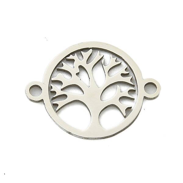 Non-Tarnish 201 Stainless Steel Connector Charms