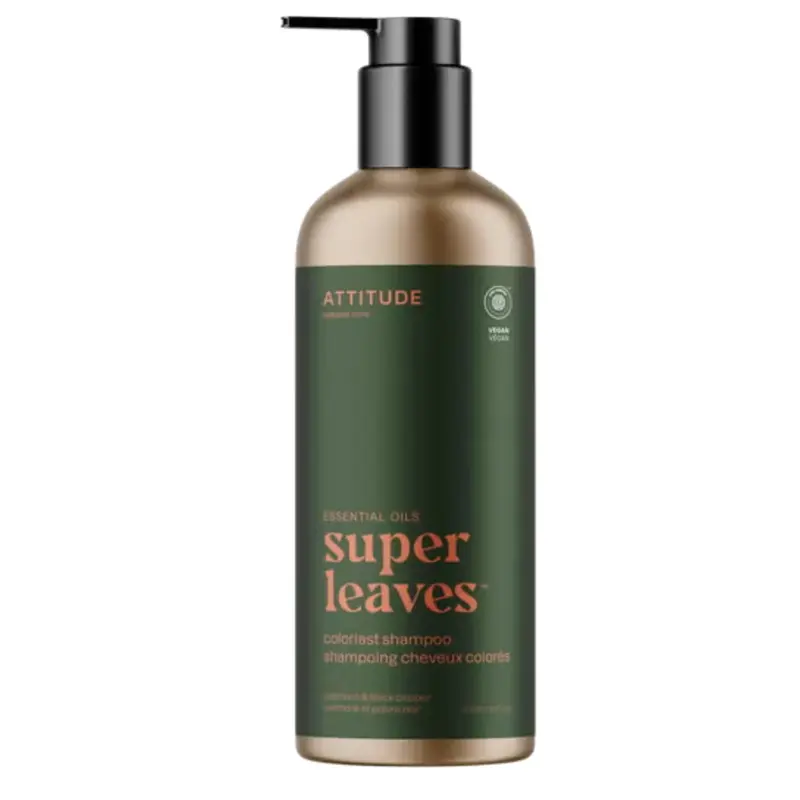 Attitude Super Leaves Colorlast Shampoo Patchouli & Black Pepper 473 ml