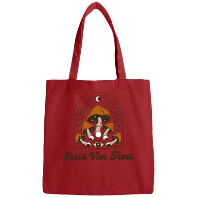 Greta Van Fleet Mushroom Bags, Greta Van Fleet Retro Bags