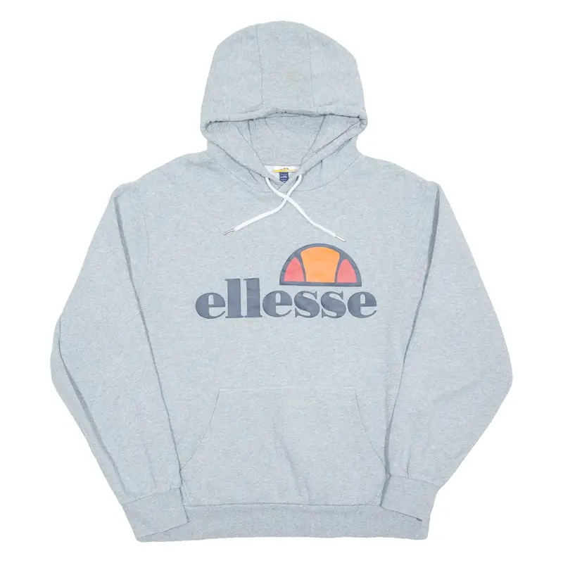 ELLESSE Mens Grey Hoodie 2XL
