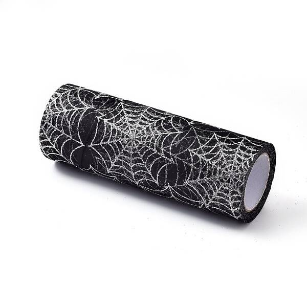 Spider Deco Mesh Ribbons