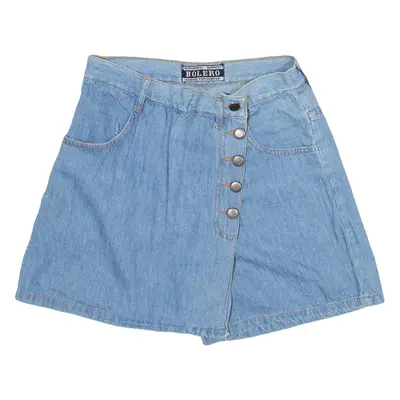BOLERO Womens Casual Shorts Blue XS W26