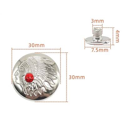 Alloy Decorative Buttons