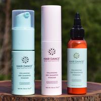 Non-Aerosol Dry Shampoo Variety Pack (Lavender+Grapefruit+Twist-Top) Natural & Organic, Powder - Haircare