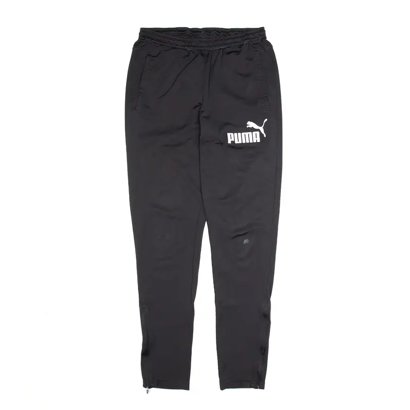 PUMA Sports Black Regular Straight Jogger Mens S W28 L29
