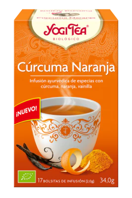 Yogi Tea Turmeric Orange 17 X 2g