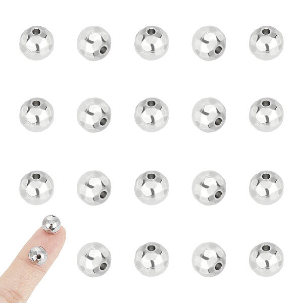 201 Stainless Steel Beads