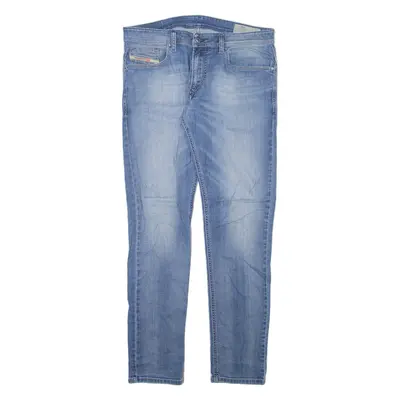 DIESEL Thavar XP Mens Jeans Blue Slim Straight W33 L32
