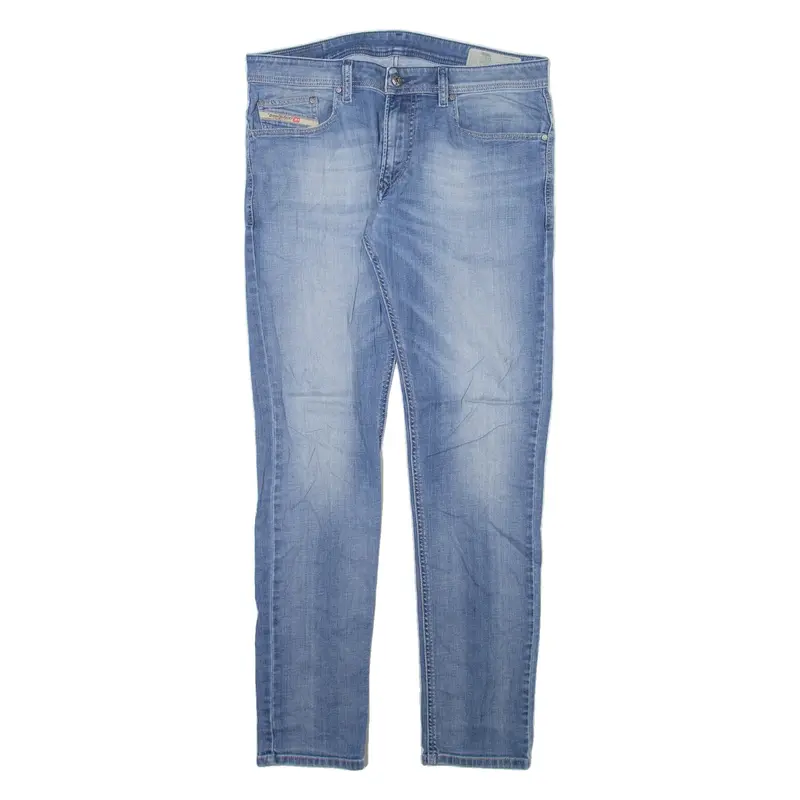 DIESEL Thavar XP Mens Jeans Blue Slim Straight W33 L32