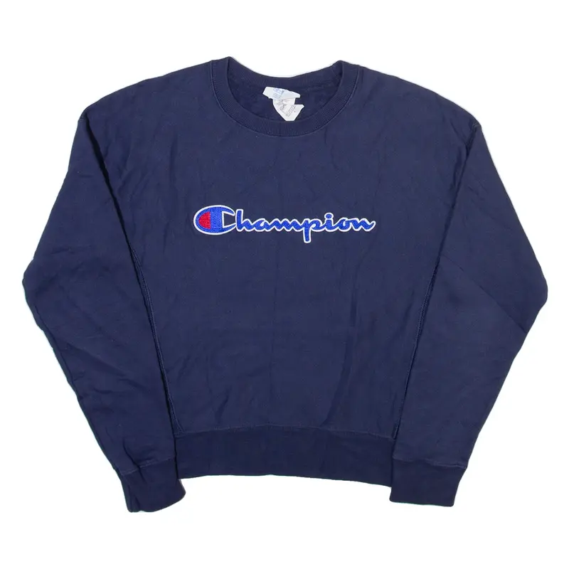 CHAMPION REVERSE WEAVE Mens Sweatshirt Blue S