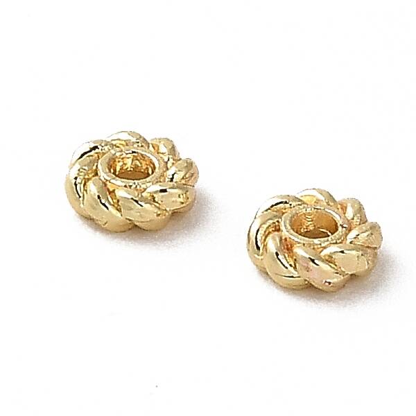 Rack Plating Zinc Alloy Spacer Beads