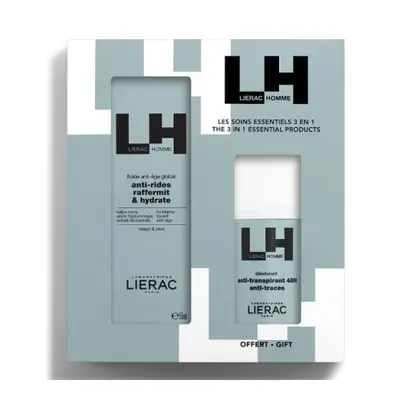 Lierac Man Father's Day Set Anti-Age Fluid + Free Deodorant 100ml