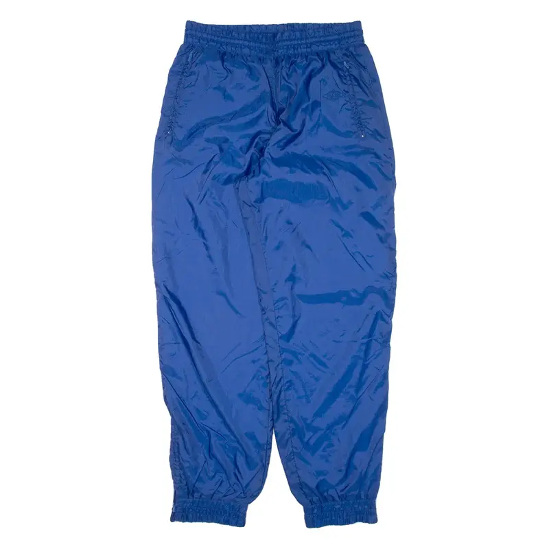 FLASH Mens Track Pants Blue Tapered M W28 L29