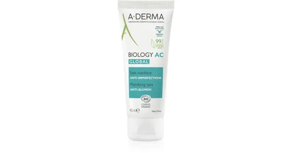 A-Derma Biology AC Global ORGANIC Anti-Imperfection Mattifying Treatment 40ML
