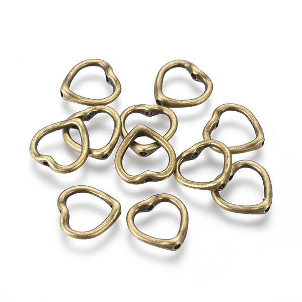 Tibetan Style Heart Bead Frames