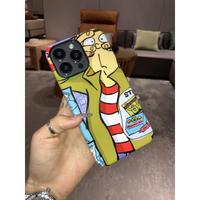 Ed Edd N Eddy Retro Cartoon Style Collection Tough Blade Glass Casing For iPhone 16 15 14 13 12 11 PRO PLUS MAX Four Corners ...