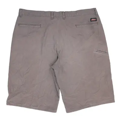 Heavily Worn Dickies Shorts - 40W 12L Grey Cotton Blend