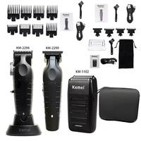 Electric Hair Trimmer Kit, 1 Box Professional Hair Clipper with Limit Comb & Brush, Long Endurance Hair Trimmer for Travel, M...