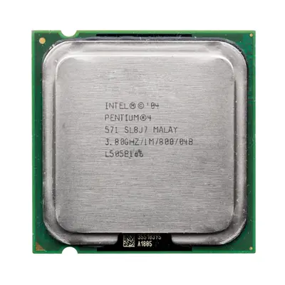 SL8J7 Intel Pentium 4 571 Single-Core 3.80GHz 800MHz FSB 1MB L2 Cache Socket LGA775 Processor