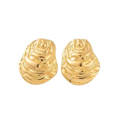 Ion Plating(IP) 304 Stainless Steel Stud Earrings for Women