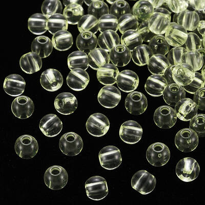 Transparent Acrylic Beads
