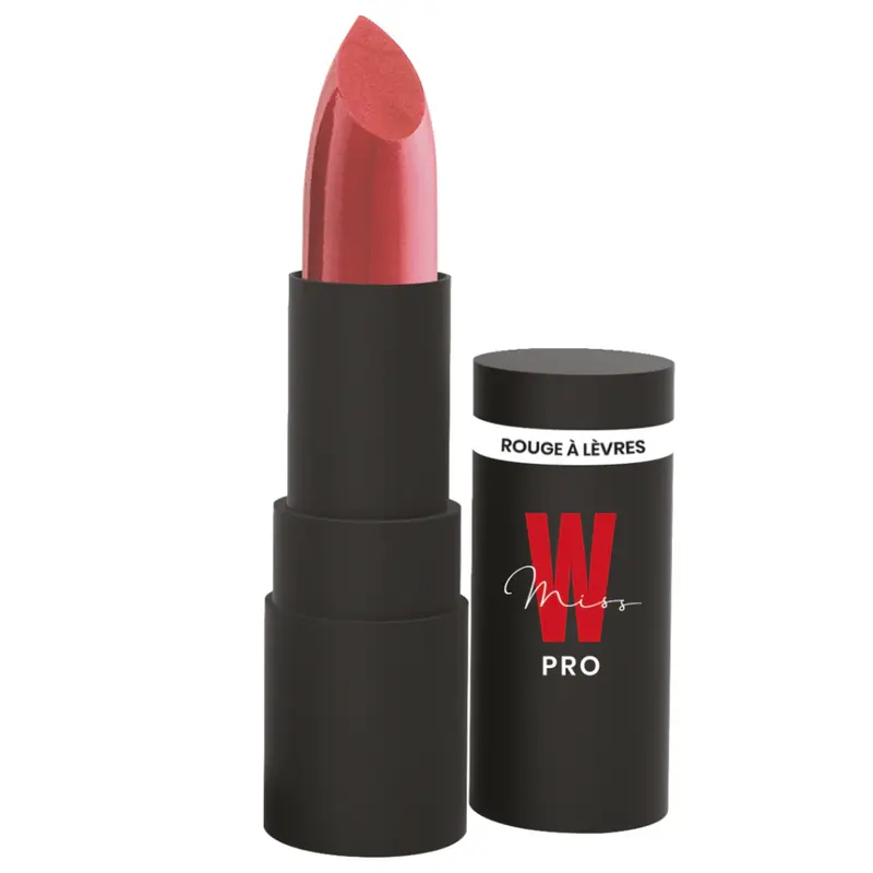 Miss w pro Glossy Lipstick, 124 Rose Blossom (3.50 g)