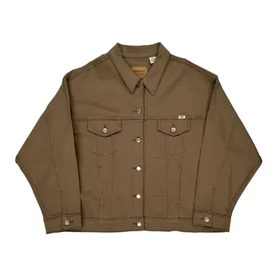 Signature By Levis Denim Jacket - XL Brown Cotton Blend