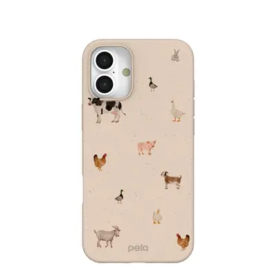 Seashell Pasture Party iPhone 16 Plus Case
