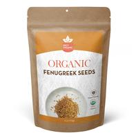 SPICY ORGANIC Fenugreek Seeds- USDA Certified Organic- Culinary Spice & Herbal Remedy -Enhance Flavors, Aid Digestion -Perfec...
